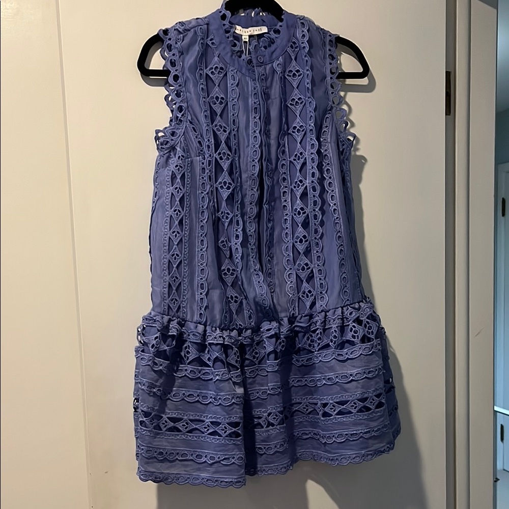 Endless Rose NWT periwinkle blue Lace Dress